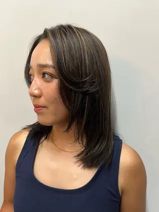 セミロング ROCCO east MIYOのヘアスタイル