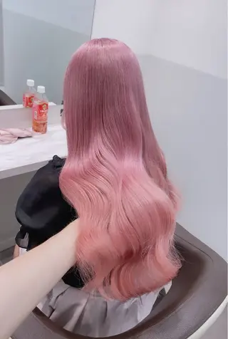 ロング カラー ヘアアレンジ メンズ SALOWIN所属・ハイトーン美容師 MASATOのヘアスタイル