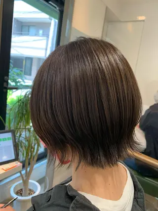 ショート カラー ヒロタ ハルヒ🦁のヘアスタイル