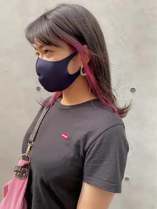 ミディアム カラー 🔆学生に人気🔆 AEQUITASのヘアスタイル