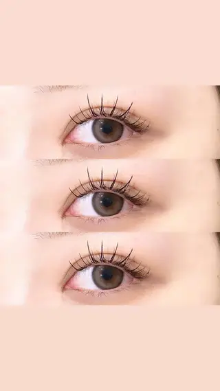 マツエク・マツパ 京都レイヤーカット うえひのヘアスタイル