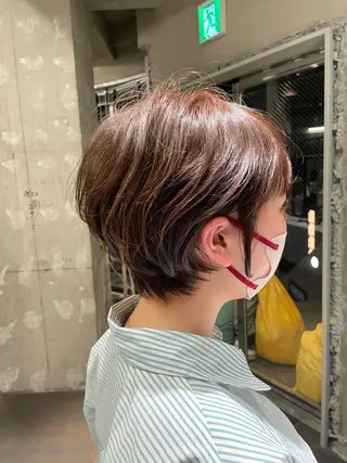 ショート 似合わせカット 🌈阿部辰洸🌈のヘアスタイル