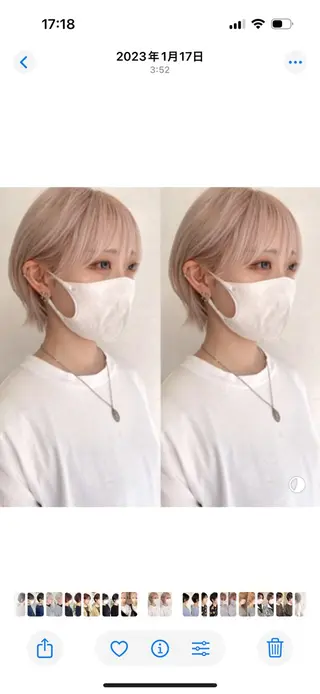 ショート カラー 京都大人女性ショート 徒歩1分/秋山のヘアスタイル