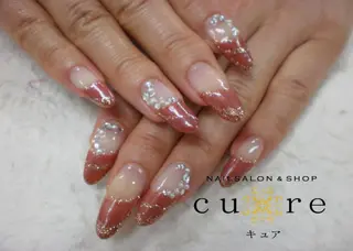 セミロング ネイル ネイルサロン Cureのネイルデザイン