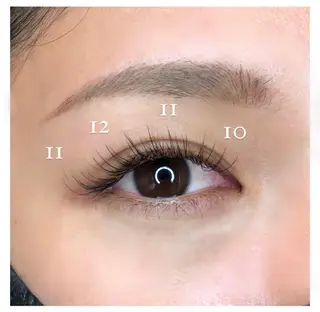 マツエク・マツパ Beauty Salon Karen所属・島袋 育子のマツエク・マツパデザイン