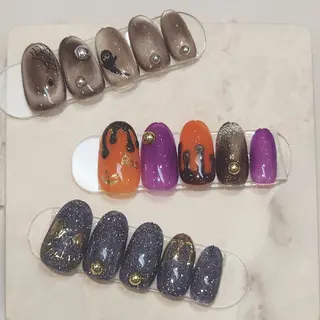 ネイル 💙🤍Tiary M🤍💙のネイルデザイン