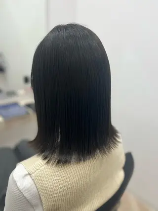 ミディアム カラー 🫧ぷる艶カラー🫧 Yuubi🦩のヘアスタイル