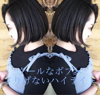 ショート カラー テトネ タカシのヘアスタイル