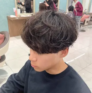 ショート パーマ メンズ 【メンズ特化】 池田大成✂︎のヘアスタイル