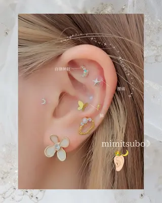 メンズ キッズ 耳つぼジュエリー🌙 Moon*のエステ・リラクイメージ