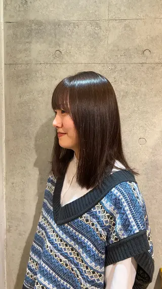 ミディアム Toca所属・齋藤 穂乃花のヘアスタイル