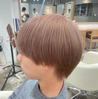 ミディアム カラー モテ髪/垢抜け 学生支持率◎のヘアスタイル