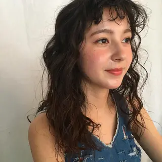 パーマ ヘアアレンジ 銀座🤍ボブ/ ミディアム/佐野夢美のヘアスタイル