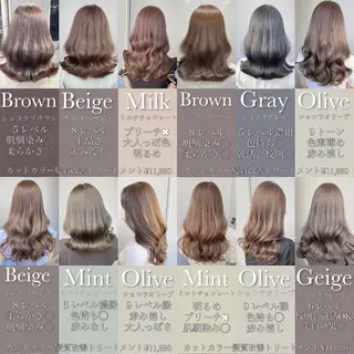 カラー 🔷似合わせのプロ KUMA🔷のヘアスタイル