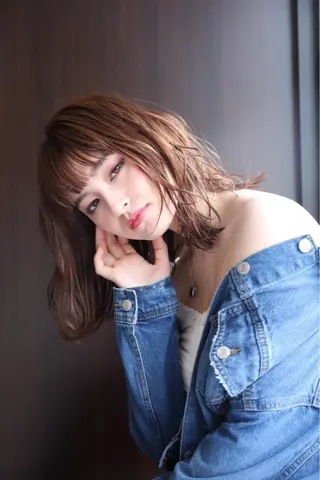 ミディアム カラー 🌼こやま かおり🌼のヘアスタイル