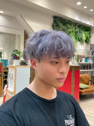 カラー メンズ ブリーチ超特化美容師 ☯️ルカ✡️💫のヘアスタイル