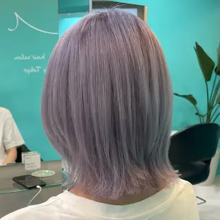 ショート カラー ボブ/艶カラー/ 暖色/Natsukiのヘアスタイル