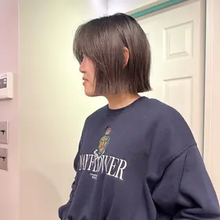 ショート ハッシュカット🎀 レイヤーカットのヘアスタイル