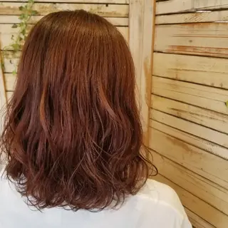 ミディアム Ash 店長　山下達也のヘアスタイル