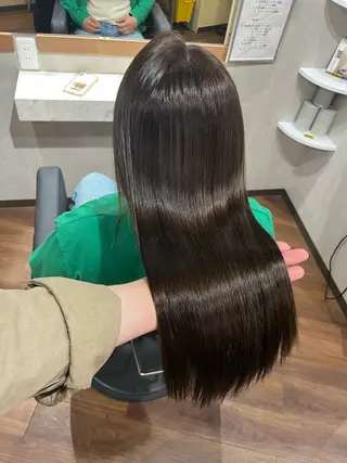 セミロング カラー LandS  barber &beauty所属・髪質改善特化 長澤友哉のヘアスタイル