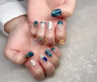 ネイル 森 ネイルサロンのネイルデザイン