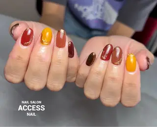 ネイル access nailのネイルデザイン