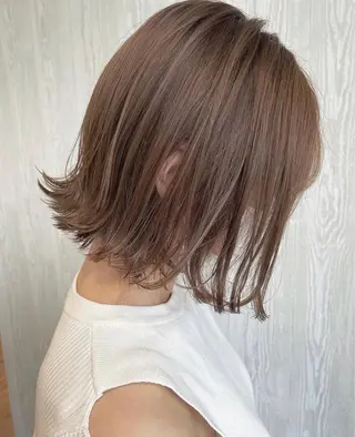 ミディアム カラー 河合秀明/ショート /ボブ/レイヤーのヘアスタイル