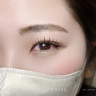 マツエク・マツパ WHITE所属・Luna WHITEのマツエク・マツパデザイン