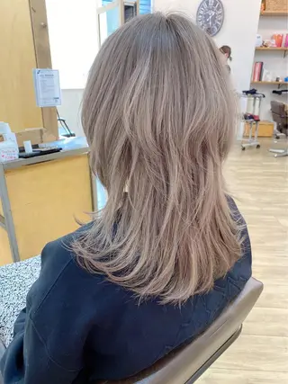 ロング カラー 🕶️佐藤 海李🐏のヘアスタイル