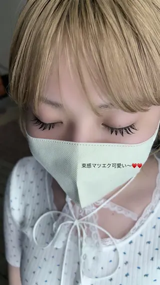 マツエク・マツパ PLATINUM DOLL アイリ💚のマツエク・マツパデザイン