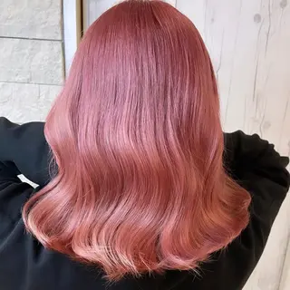 カラー 名古屋のピンク好き かずくん🦩のヘアスタイル