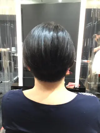 ショート Annon プライベートサロンのヘアスタイル