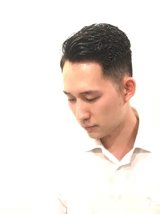 ショート ゼロスバーバーショップ所属・予約1000件超 ✨メンズパーマのヘアスタイル