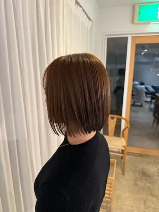 ショート lint所属・ボブカット/ 大津寧々のヘアスタイル