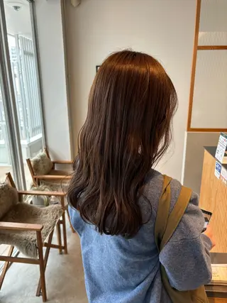セミロング カラー AUBE HAIR elna　仙台東口店 【オーブ ヘアー エルナ】所属・AUBE 浅野のヘアスタイル