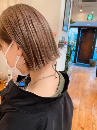 ショート カラー メンズカット特化柏駅 徒歩3分LOUのヘアスタイル