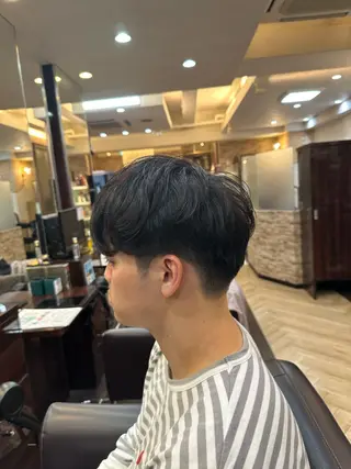 メンズ 縮毛矯正&髪質改善/ きょうの🐺のヘアスタイル