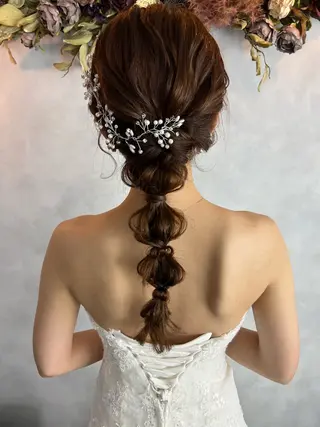 ヘアアレンジ 大人可愛いヘアメイク 💋🧚‍♀️しずかのヘアスタイル