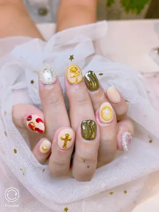 ネイル 長さだし専門店 M2　rikaのネイルデザイン