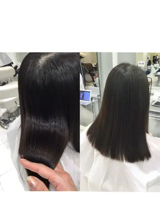 ミディアム MODEK'S松原 Haruのヘアスタイル