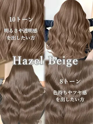 ロング カラー 顔まわりの神様✨ 透明感カラー藤嶋秀幸のヘアスタイル