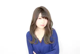 ロング カラー ブリーチカラー/ 岩破瑞希のヘアスタイル