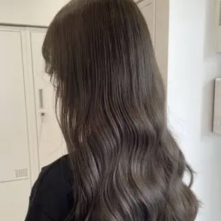 セミロング カラー キラ🌟 艶感color🎀のヘアスタイル