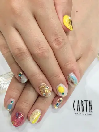ネイル 佐藤 まりえのネイルデザイン