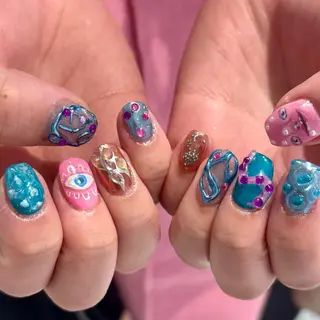 ネイル ハイトーン特化 pepe🎀のヘアスタイル