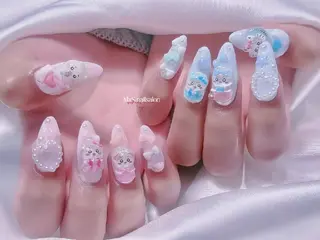 ネイル MxS Nail(長さだし/フィルイン/マグネット/韓国ネイル/ワンホンネイル/ワンカラー)所属・MxS リィリィのネイルデザイン