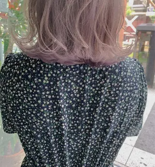 ミディアム カラー ひらやま りょういちのヘアスタイル