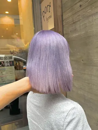 ショート カラー ハイトーンカラ ー/小川のヘアスタイル