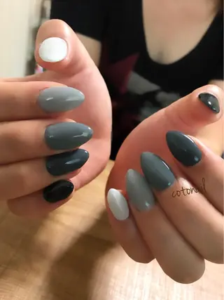 ネイル ツメトマツゲ .のネイルデザイン