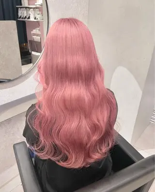 ロング カラー ヘアアレンジ 透明感カラー🩶韓国 ヘア🩶ワカナのヘアスタイル